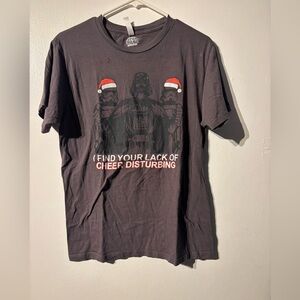 Star Wars Darth Vader Holiday T Shirt Men’s Medium Funny Quote Tee
(705)